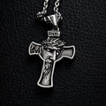 INRI Crucifix Pendant Necklace
